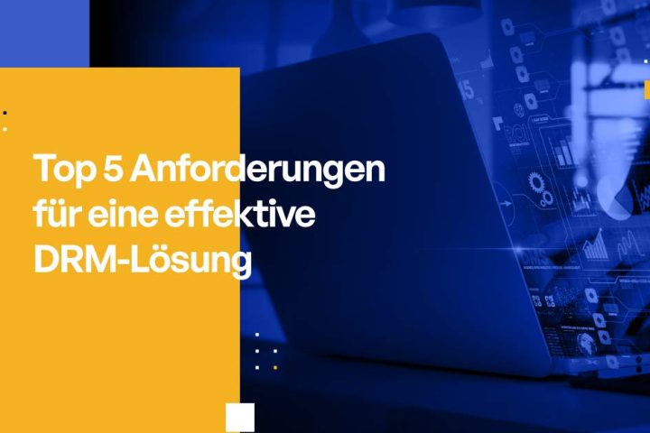 Top 5 Anforderungen für eine effective DRM-Lösung