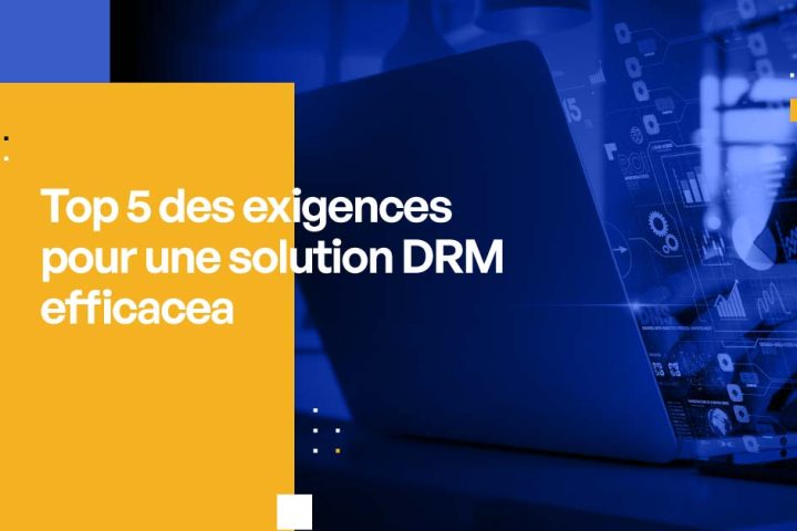 Top 5 des exigences pour une solution DRM efficace