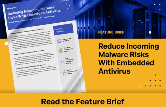 Reducing Incoming Malware Risks With Embedded Antivirus