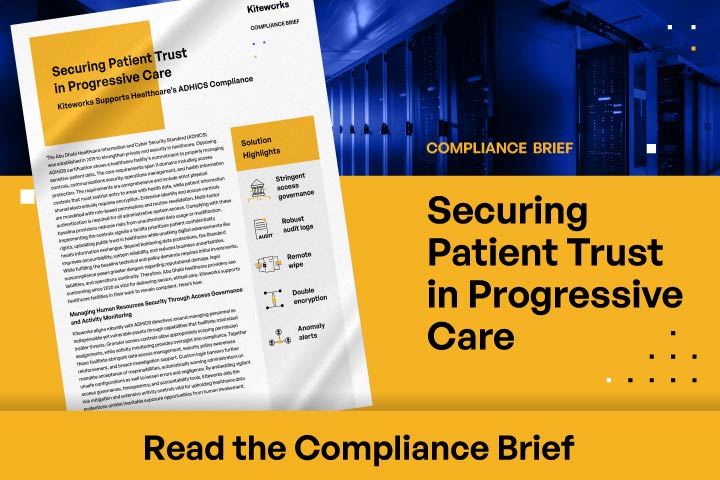 Securing Patient Trust in Progressive Care