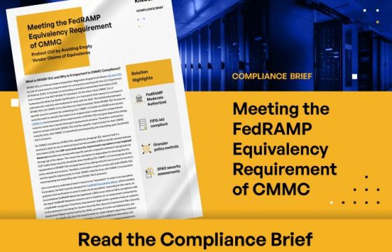 Meeting the FedRAMP Equivalency Requirement of CMMC