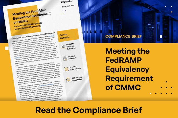 Meeting the FedRAMP Equivalency Requirement of CMMC