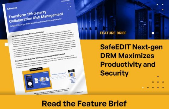SafeEDIT Next-gen DRM Maximizes Productivity and Security
