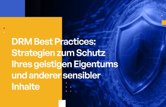 DRM Best Practices: Strategien zum Schutz Ihres geistigen Eigentums und anderer sensibler Inhalte