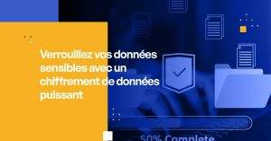 Verrouillez vos données sensibles grâce à un puissant cryptage des données