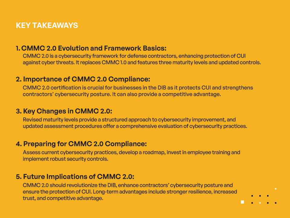 Are You Ready for CMMC 2.0 - Key Takeaways