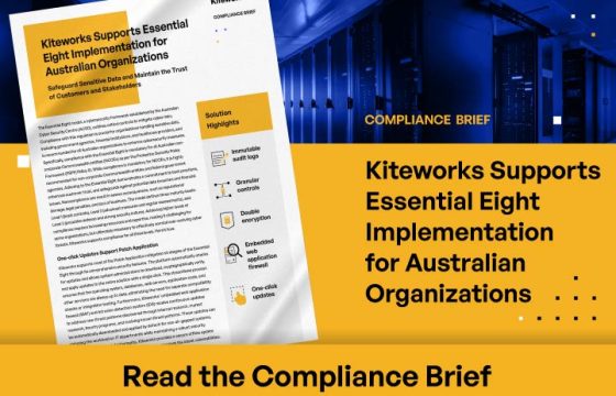 Kiteworks Supports Essential Eight Implementation for Australian Organizations