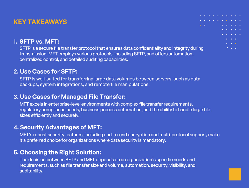 MFT vs. SFTP: Which One Should You Use?