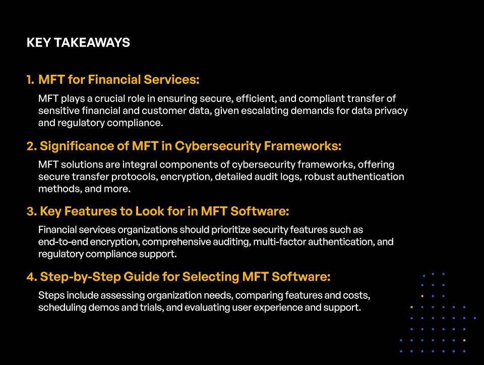 Managed File Transfer (MFT) for Financial Services: Software Buyer's Guide