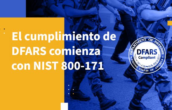 El cumplimiento de DFARS comienza con NIST 800-171