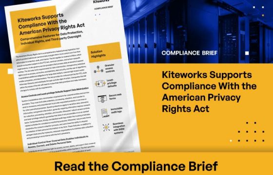 Kiteworks Supports Compliance With the American Privacy Rights Act