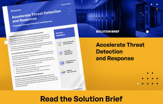 Embedded Managed Detection and Response (MDR)