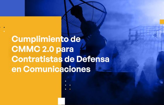 Blog Banner - CMMC 2.0 Compliance for Communications Defense Contractors