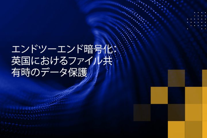 Blog Banner - End-to-End Encryption Safeguarding Data During File Sharing in the UK