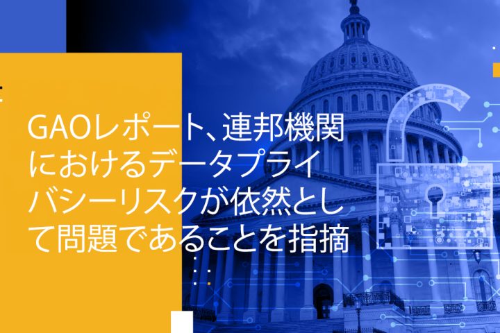 Blog Banner - GAO Report Finds Data Privacy Risks in Federal Agencies Remain a Problem