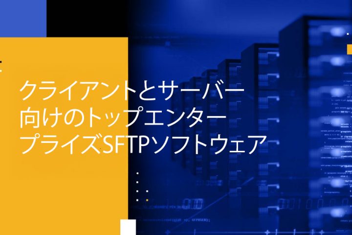 クライアントとサーバー向けのトップエンタープライズSFTPソフトウェア