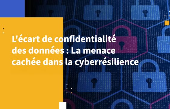 L'écart de confidentialité des données : La menace cachée dans la cyberrésilience