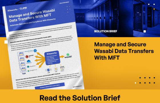 Manage and Secure Wasabi Data Transfers With MFT