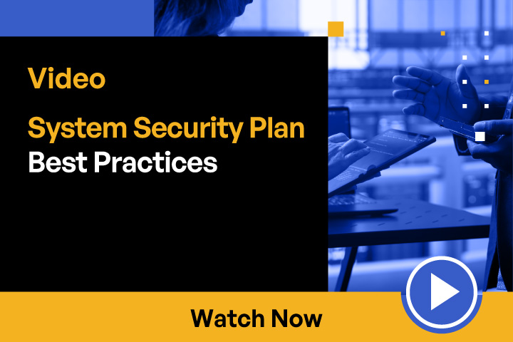 System Security Plan Best Practices