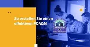 So erstellen Sie einen effektiven POA&M