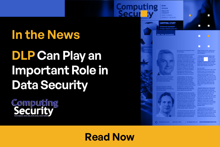 DLP Can Play an Important Role in Data Security