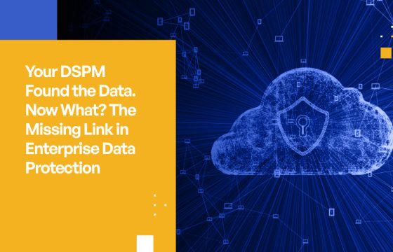 Your DSPM Found the Data. Now What? The Missing Link in Enterprise Data Protection