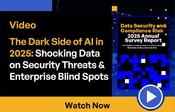 2025 Data Security Report: The Visibility Challenge Exposed