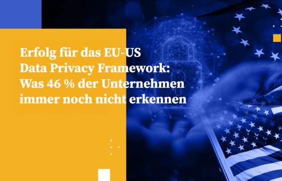 Erfolg für das EU-US Data Privacy Framework: Was 46 % der Unternehmen immer noch nicht erkennen