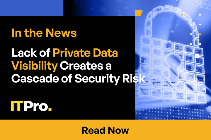 Lack of Private Data Visibility Creates a Cascade of Security Risk