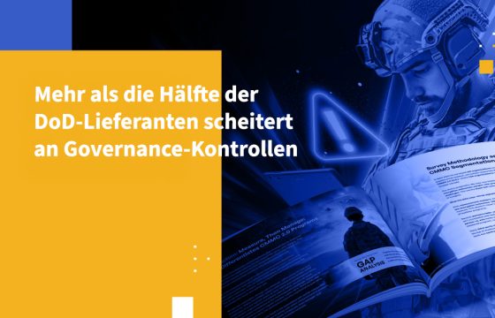 Mehr als die Hälfte der DoD-Lieferanten scheitert an Governance-Kontrollen