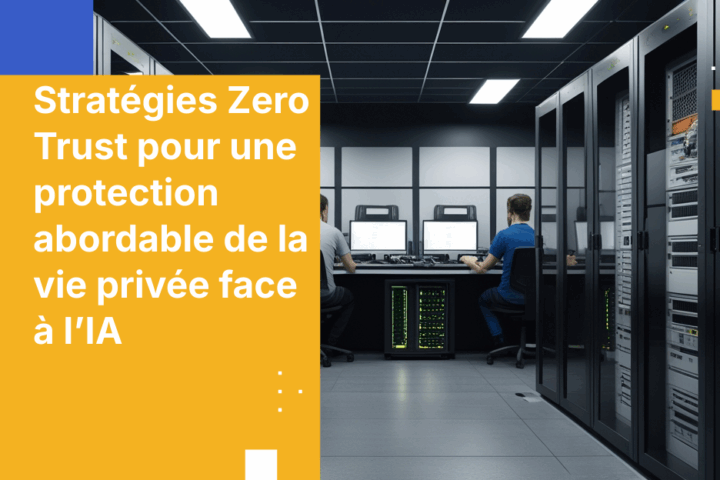 Stratégies Zero Trust pour une protection abordable de la vie privée face à l’IA