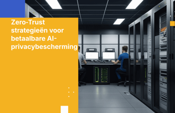 Zero‑Trust strategieën voor betaalbare AI-privacybescherming