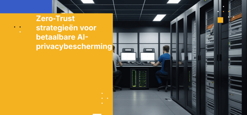 Zero‑Trust strategieën voor betaalbare AI-privacybescherming