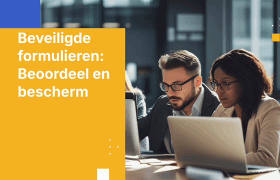 Beveiligingsbeoordeling van webformulieren: Gegevens en naleving beschermen