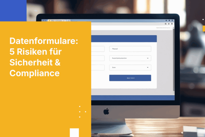 Fünf Anzeichen dafür, dass Ihr Prozess zur Datenerfassung weder sicher noch konform ist