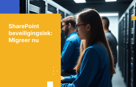 Het SharePoint On-Premises Eindspel: Waarom Wachten Je Gevoelige Gegevens in Gevaar Brengt