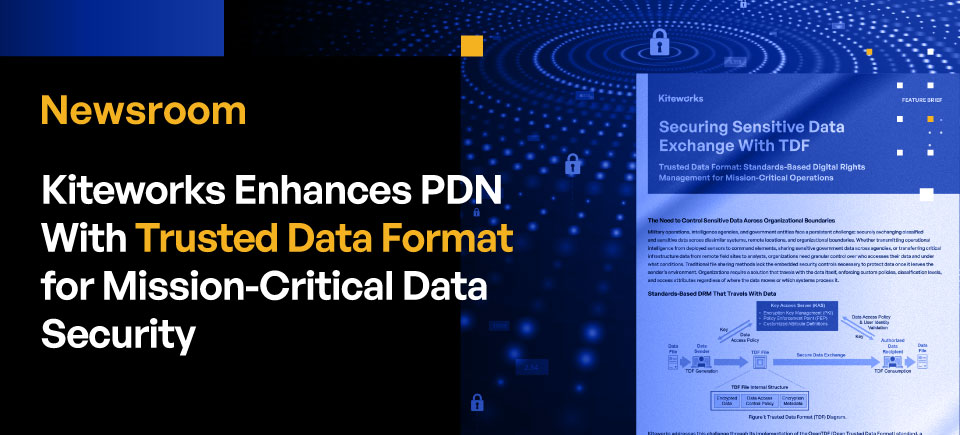 Kiteworks Enhances Private Data Network With Trusted Data Format for Mission-Critical Data Security
