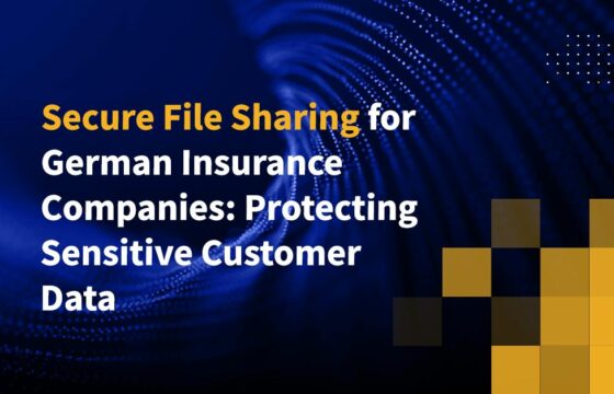 Secure File Sharing for German Insurance Companies: Protecting Sensitive Customer Data