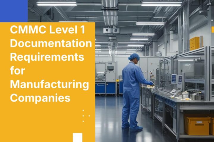 CMMC Level 1 Documentation Requirements for Manufacturing Companies