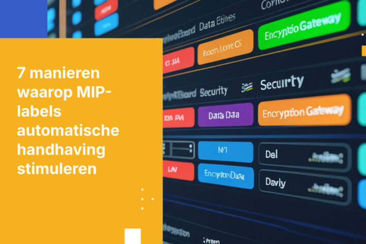 7 manieren waarop MIP-labels van DSPM automatische handhaving stimuleren