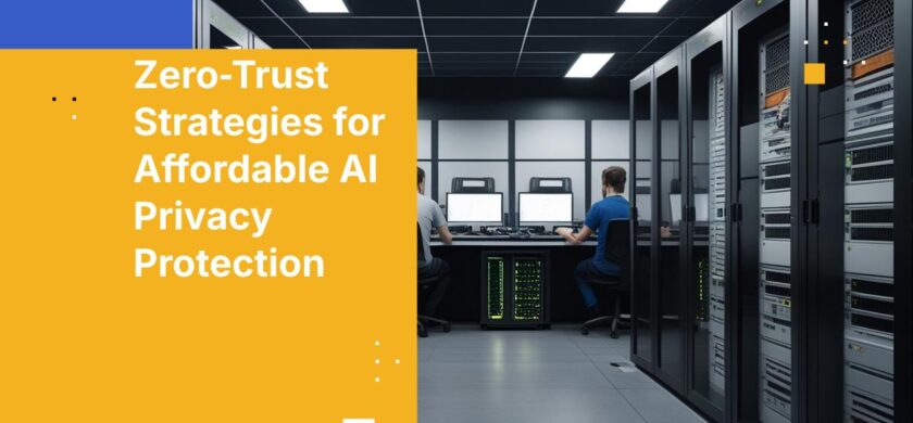Zero‑Trust Strategies for Affordable AI Privacy Protection