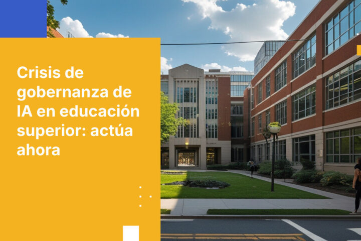 Brecha crítica en la gobernanza de datos IA en educación superior: lo que las instituciones deben hacer ahora