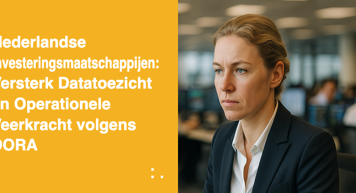 Nederlandse Investeringsmaatschappijen: Versterk Datatoezicht en Operationele Veerkracht volgens DORA