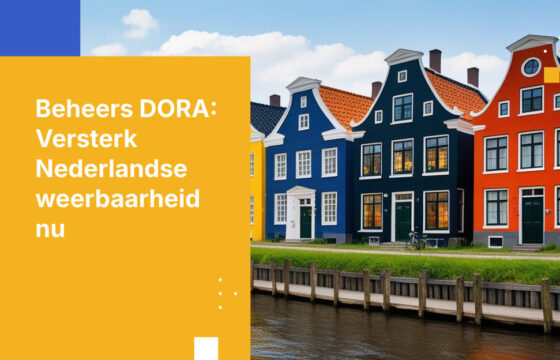 Hoe Nederlandse financiële instellingen voldoen aan de DORA-vereisten voor operationele weerbaarheid