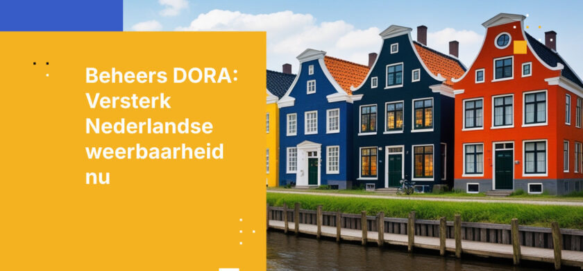 Hoe Nederlandse financiële instellingen voldoen aan de DORA-vereisten voor operationele weerbaarheid