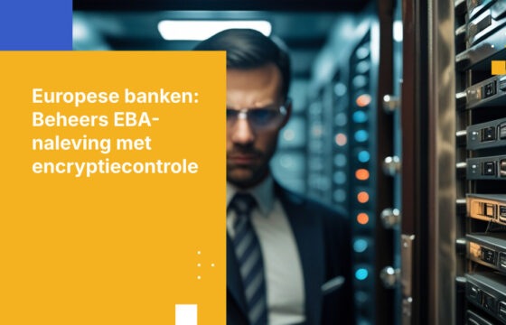 Hoe Europese banken kunnen voldoen aan de EBA-uitbestedingsrichtlijnen met klantgestuurde encryptiesleutels