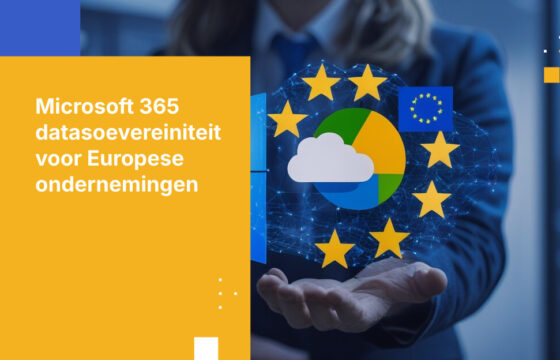 Hoe Europese ondernemingen Microsoft 365-productiviteit kunnen behouden en tegelijkertijd gevoelige data beschermen met datasoevereiniteit