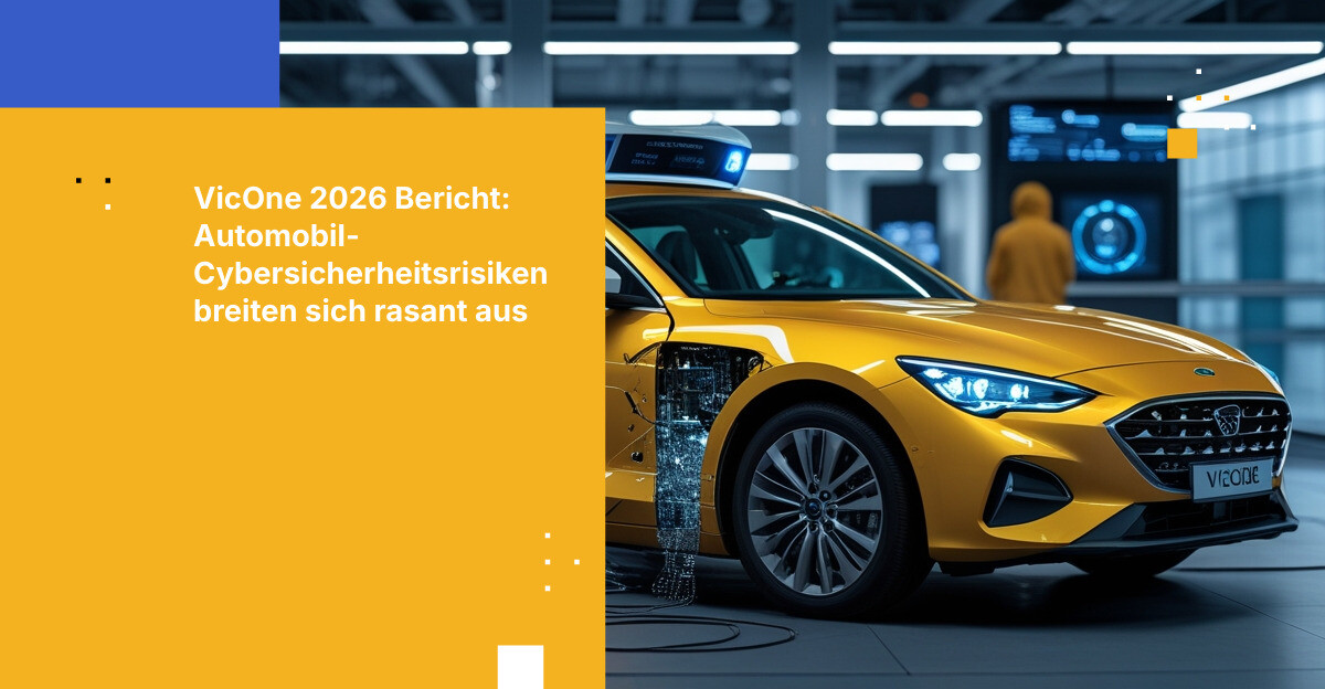 VicOne Automotive Cybersecurity Report 2026: Zunahme von ...