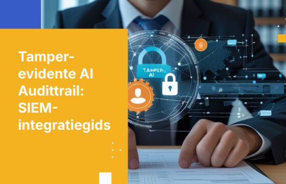 Tamper-evidente audittrail voor AI-agenten: wat SIEM-integratie daadwerkelijk vereist