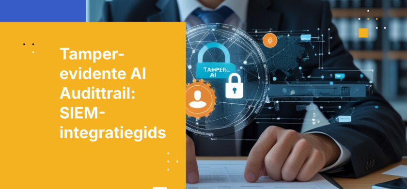 Tamper-evidente audittrail voor AI-agenten: wat SIEM-integratie daadwerkelijk vereist